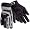 DX 2 WOMENS GLOVE BLK/SIL SIZE:SML
