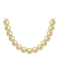 South Sea Pearl Necklace 18K Yellow Gold 10.00 - 12.00 MM