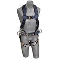 DBI/SALA 1108507 ExoFit Vest Style Construction Full Body Fall Protection Harness, XLarge Size, Back and Side D-Rings, Hip Pad & belt with Quick-Connect Buckles