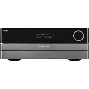 Harman Kardon AVR7550HD 7.2 AVR with Dolby Volume, home Networking, USB File Play Back and Upgrade (Black)