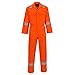 Portwest UBIZ5ORR5XL Regular Fit Bizweld Iona Coverall, 5X-Large, Orange
