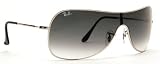 Ray Ban Rb3211 Silver Frame Grey Gradient Lens Metal Sunglasses - 132mm