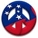Peace Sign Magnet of Samoa by MEYOTO