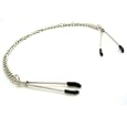Heart 2 Heart Nipple Tweezer Clamps with Chain, Chrome