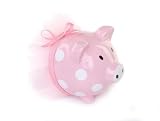 Mud Pie Baby Little Princess Dot Ballet Piggy Bank