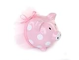 Mud Pie Baby Little Princess Dot Ballet Piggy Bank
