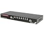StarTech.com 1U Rackmount Power Switch 8 Outlet 15 Amp RS232 Serial Control PDU PCM815SHNA (Black)