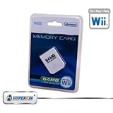 New Nintendo Wii / Gamecube Hyperkin 64 MB Memory Card 1019 Blocks Of Memor ....