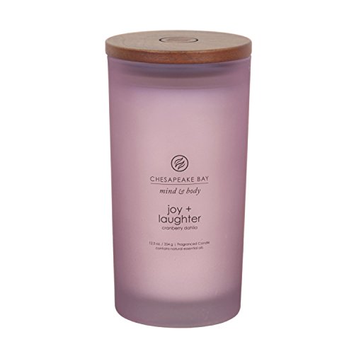 Chesapeake Bay Candle Mind & Body Collection Large Jar Candle, Joy + Laughter