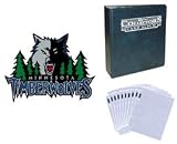 Minnesota Timberwolves Basketball Cards w/ Collector's Mini Binder & Pages