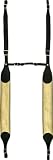 Levy's Hammered-Metal Vinyl Padded Accordion Strap, Gold