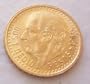 Gold Coin, 1945 Mexican 2 1/2 Peso, about 2g. Gold Bullion
