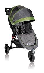 Baby Jogger City Mini GT Single Stroller, Shadow/Green