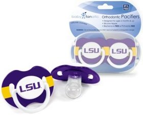 LSU Tigers Pacifier Set