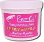 Rep-Cal Calcium with Vitamin D3 (4.1 oz) Ultrafine Powder Pink bottle
