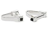 Sterling Silver Onyx Cufflinks