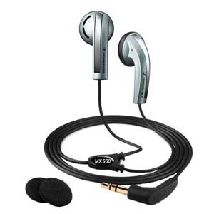 31%2BPt5c2meL Sennheiser MX 560 Earbuds with Cable Winder (Silver)