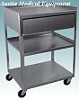 3 Tier New Stainless Steel Cart with Drawer from AME