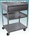 3 Tier New Stainless Steel Cart with Drawer from AME