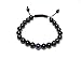 Hands Of Tibet Black Onyx Wrist Mala/Bracelet with Lapis Spacer for Meditation GMS-06