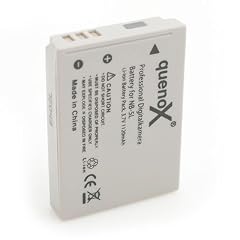 Quenox QX-5L Akku f�r Canon Powershot SX220 HS, SX210 IS, SX200 IS, S100, Ixus 990 IS, 980 IS, 970 IS, 870 IS, 860 IS