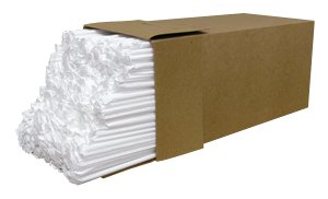 Jet Plastica WT0412: Paper Wrapped Jumbo Straws