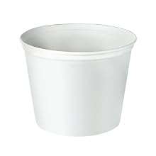 Solo 5T1-N0195 Unwaxed Double Wrapped Paper Bucket 83 oz Capacity White (Case of 100)