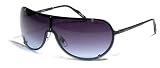 New Lightweight Oval Frame Metal Sunglasses with 100% UV Protection Lenses E5256