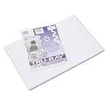 Riverside Paper Tru-Ray(R) Construction Paper, 12in. x 18in., ", White