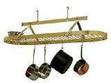 Review Enclume Design Products, Inc.  / Enclume PR16AWG-BP Premier Brass Oval Pot Rack with Grid 60-in.