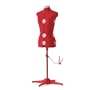SINGER DF151 Adjustable Dress Form, Red, Large
