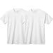 Calvin Klein Toddler Short Sleeve White Cotton Tagless T-Shirt 2-pack