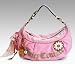 Juicy Couture Daisy Terry Gigi Hobo - Pink/ White - , Authentic & New