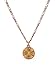 Necklace - N458 - Genuine Swarovski (tm) Crystal Stone - Rivoli Style on Copper Chain ~ Light Colorado Topaz