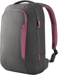 Belkin F8N078-SGF-DL 17-Inch Energy Collection Slim Backpack (Gray/Flamingo Pink)