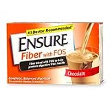 Review ROSS NUTRITION.  / Ensure Fiber Complete Balanced Nutrition Drink with Chocolate Flavor - 8 Oz Cans, 24 Ea