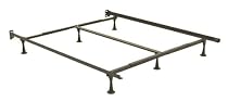 Adjustable Queen/California King/Eastern King Metal Bed Frame By Fashion Bed Group