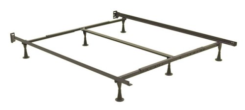 Adjustable Queen/California King/Eastern King Metal Bed Frame By Fashion Bed Group
