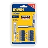 IRWIN 3057024 Torsion 14-Piece QUICK CHANGE Magnetic Drive Guide Bit Set