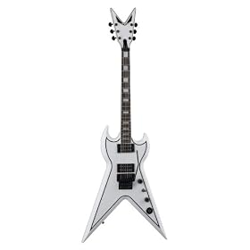 Dean SplitTail Floyd Rose Electric Guitar with Case (Classic White)