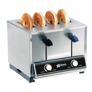 120 Volts Star Holman BT4 Commercial 4 Slice Pop Up Bagel Toaster