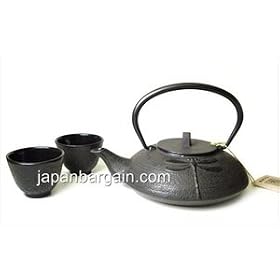 Buy Black Cast Iron Tea Set Dragonfly #ts4 07