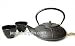 Black Cast Iron Tea Set Dragonfly #ts4/07