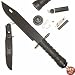 Black Ultimate Survival Knife 15