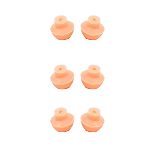 Rubber Pierced Earring Backs - 3 Pairs