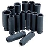 ATD TOOLS - PART#4301 - 1/2DR.14PC.MET.DP.IMP. SET
