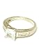 Elegant Princess Cubic Zirconia Engagement Ring - Size 8.0