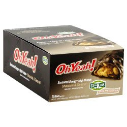 ISS Research Oh Yeah! Protein Bar Chocolate Caramel 1.59oz bars, 12 count ISS Research Oh Yeah! Protein Bar Chocolate Caramel 1.59oz bars, 12 count