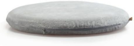 Round Slow Rebound Memory Foam Cushion (Light Gray)