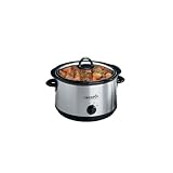 5 Qt Round Manual Smudge-Proof Slow Cooker wDipper